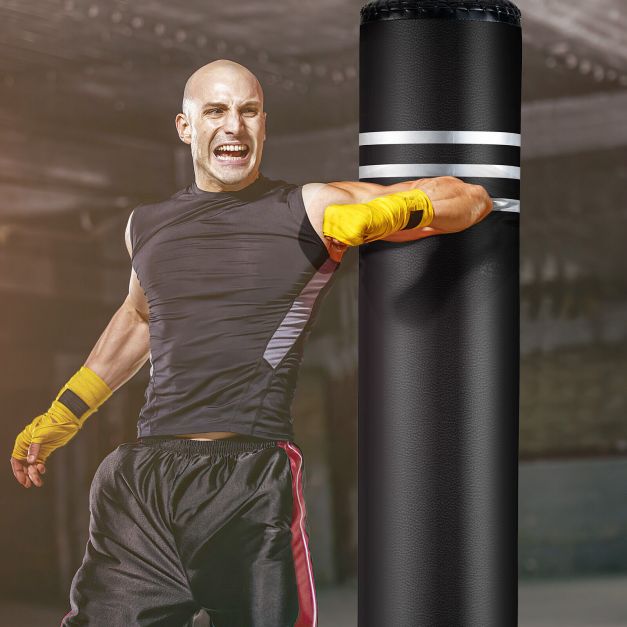 Kickboxing Training Equipment - Freestanding 175cm Tall Robust Bag - Perfect for Martial Arts Practice and Fitness Enthusiasts