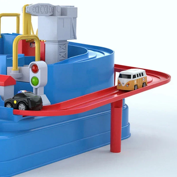 Adventure Game Brain Mechanical - Racing Rail Car Model & Interactive Train Animals Space Rocket Toy - Educational Fun for Children