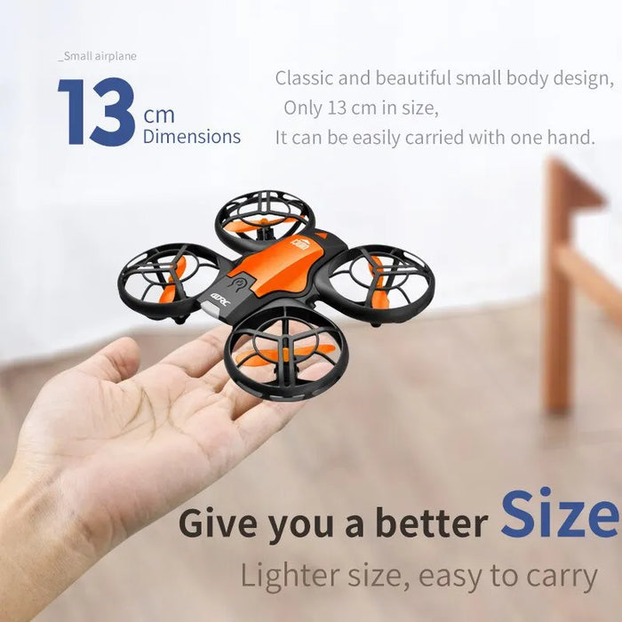 Mini Drone 4K Profession Model - HD Wide Angle 1080P WiFi FPV Drone Camera, Height Sustenance - Ideal for Aerial Photography and Fun Toy for Kids