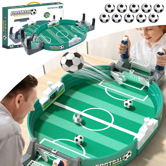 Family Party Soccer Table - Football Board Game, Desktop Interactive, Portable Sport Toy - Perfect Outdoor Game Gift for Kids and Boys