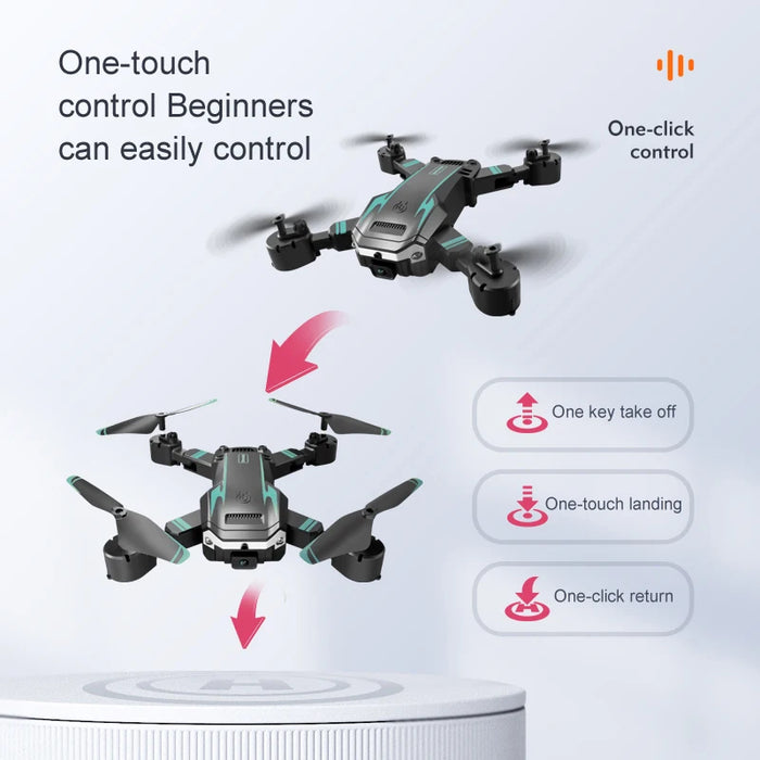 KBDFA G6 Professional Quadcopter - Foldable Aerial Drone with S6 HD Camera, GPS, FPV WIFI, and Obstacle Avoidance - Ideal Toy Gift for Drone Enthusiasts