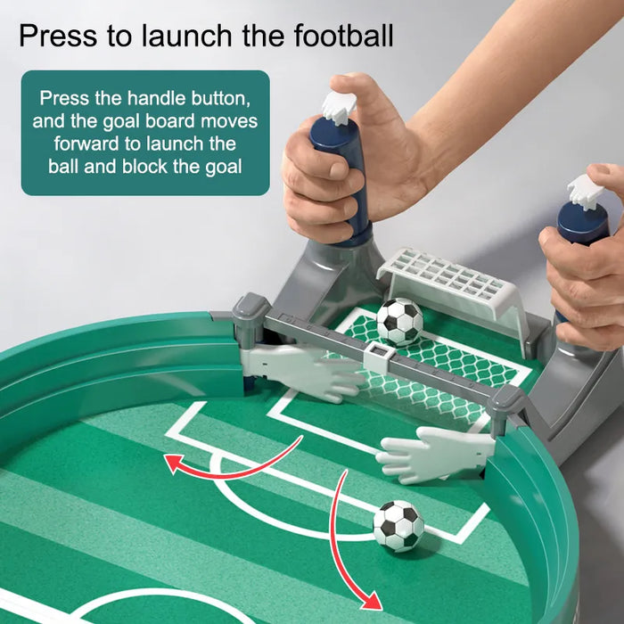 Family Party Soccer Table - Football Board Game, Desktop Interactive, Portable Sport Toy - Perfect Outdoor Game Gift for Kids and Boys