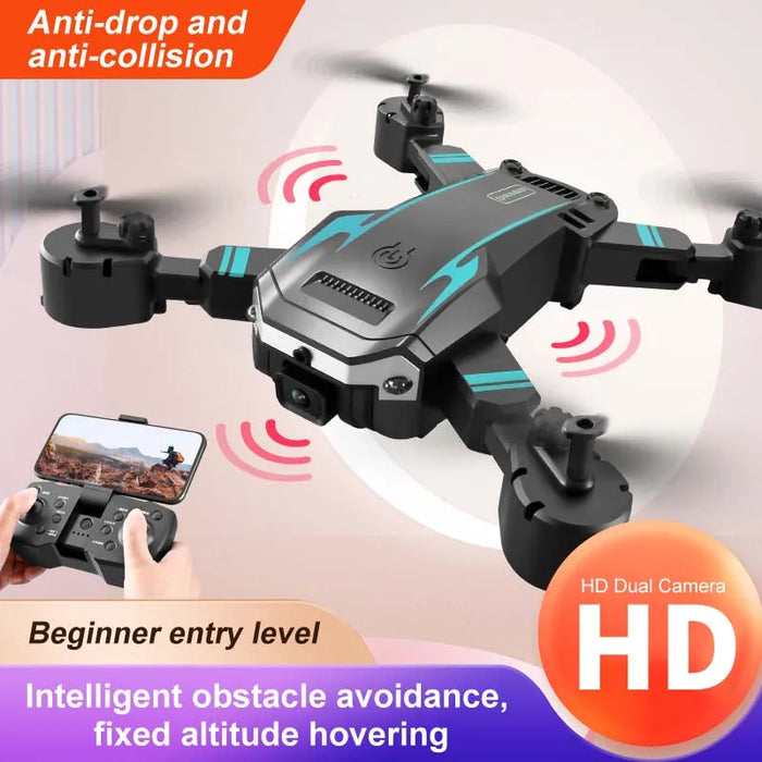 KBDFA G6 Professional Quadcopter - Foldable Aerial Drone with S6 HD Camera, GPS, FPV WIFI, and Obstacle Avoidance - Ideal Toy Gift for Drone Enthusiasts