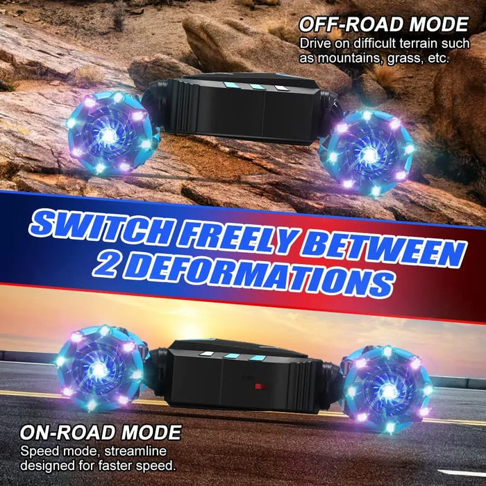 4WD Gesture Controlled RC Stunt Car - Off-Road Vehicle with Spray Lights and Music Feature - Perfect for Kids and Adults as a Gift Item