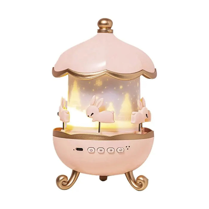 Starry Sky Projector LED Night Light Music Box - Bluetooth Ambient Lamp, Creative Romantic Projection - Perfect Birthday Gift for Children