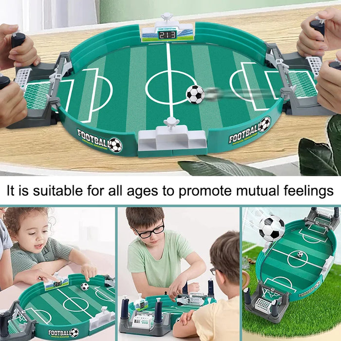 Family Party Soccer Table - Football Board Game, Desktop Interactive, Portable Sport Toy - Perfect Outdoor Game Gift for Kids and Boys