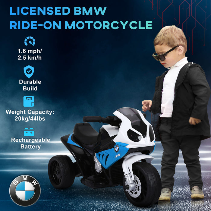 BMW S1000RR Electric Ride-On Motorbike for Kids - Realistic Headlight & Fun Music Features, 6V Battery Powered - Ideal for Young Motorcycle Enthusiasts