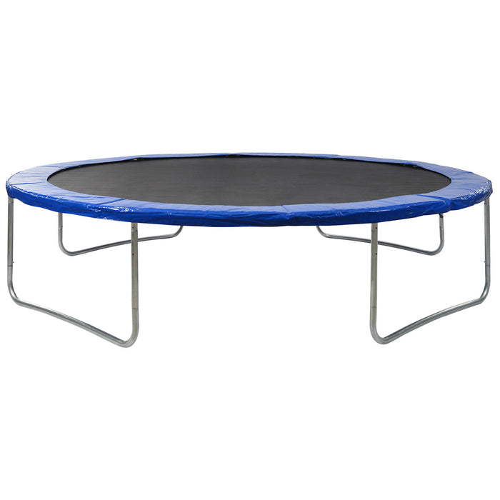 Outdoor Trampoline with Enclosure and Ladder - UV-Protected Jumping Mat and Durable Bounce Surface, 183 cm - Safe Family Fun and Fitness Activity