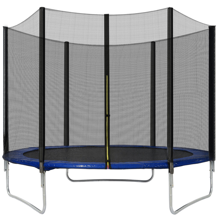 Outdoor Trampoline with Enclosure and Ladder - UV-Protected Jumping Mat and Durable Bounce Surface, 183 cm - Safe Family Fun and Fitness Activity