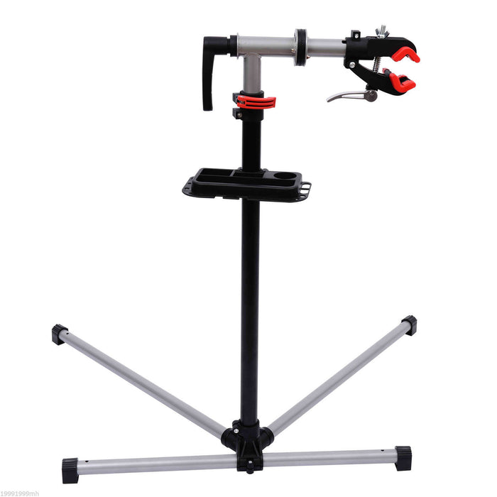 Bike Master ProWorkstand - Heavy-Duty Adjustable Bicycle Repair & Maintenance Station with Display Rack - Ideal for Professional Cyclists & Home Mechanics