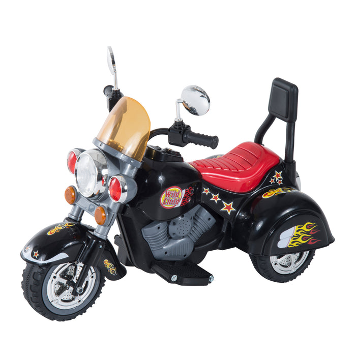 Kids Electric Motorbike 6V - Battery-Powered Ride-On Toy with Lights and Sounds - Perfect for 3-6 Year Olds