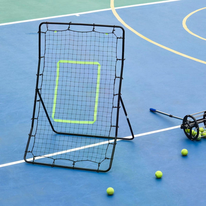 Soccer Football Rebounder Net - Spot Target Ball Training Gear for Skill Improvement - Ideal for Coaches and Players Practice Equipment