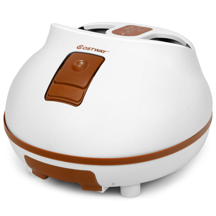 Steam Spa - Electric Foot Massager in Brown - Ideal for Relaxation and Stress Relief