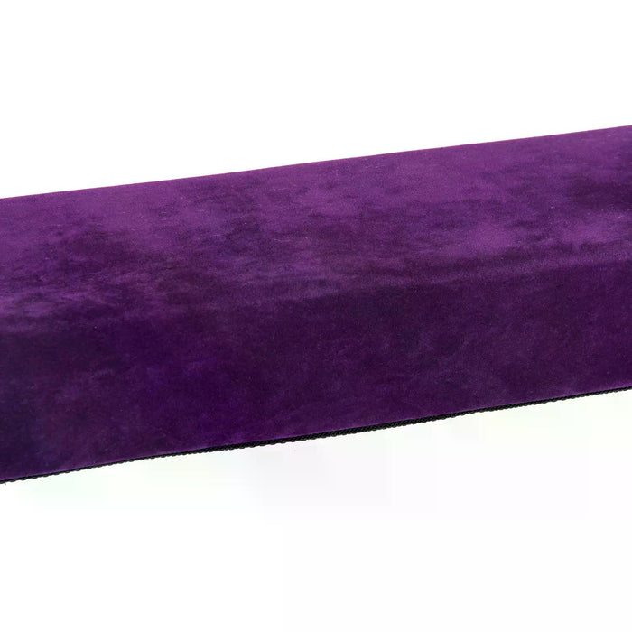 Gymnastics Balance Beam Trainer - 2.4m Length, Durable Purple Equipment - Ideal for Training & Skill Development