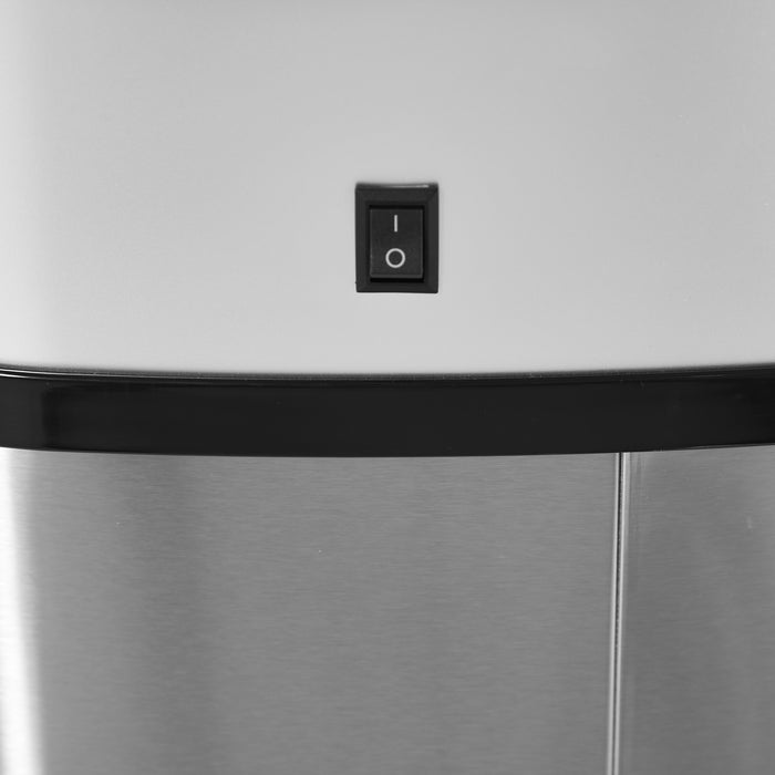 58L Stainless Steel Sensor Bin - Smart Motion-Activated Waste Container - Ideal for Hygienic Home or Office Use