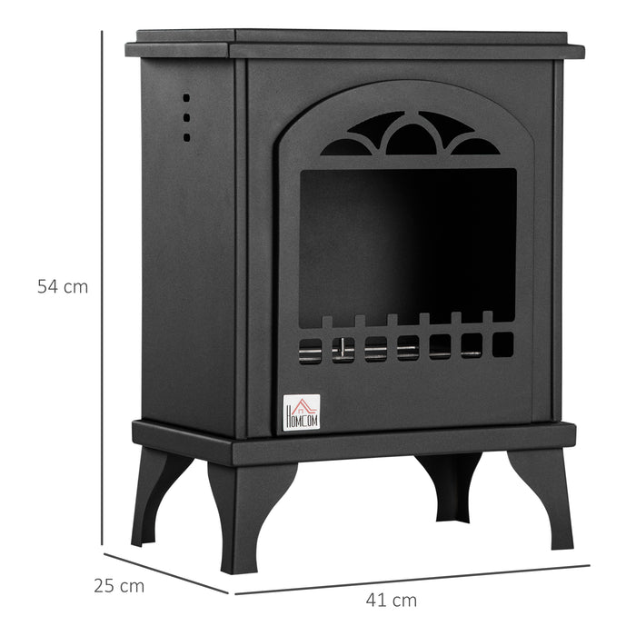 Ethanol Fireplace Heater - Free Standing Bioethanol Stove with 1.5L Fuel Tank, 3-Hour Burn Time - Ideal for Cozy Indoor Heating