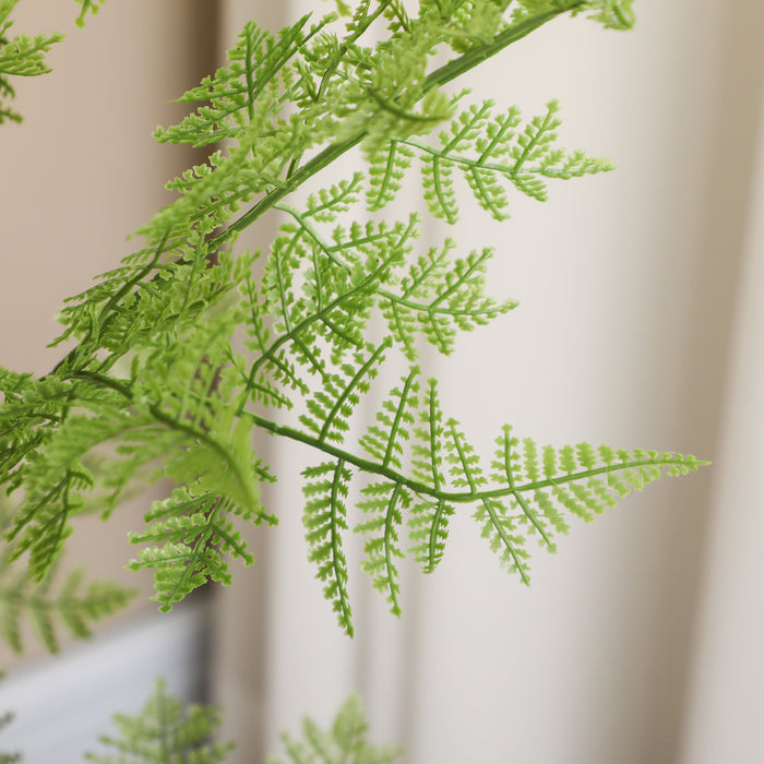 Asparagus Fern Artificial Tree in Pot - Lifelike Faux Indoor Outdoor Home Decoration, 155cm Tall - Ideal for Home or Office Decor and Greenery Enhancement