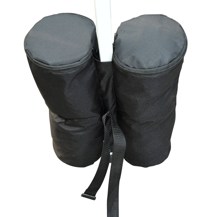 Gazebo Sand Bag Weights - 4-Piece Set for Marquee, Tent & Canopy Stabilization - Outdoor Event Anchoring Solution