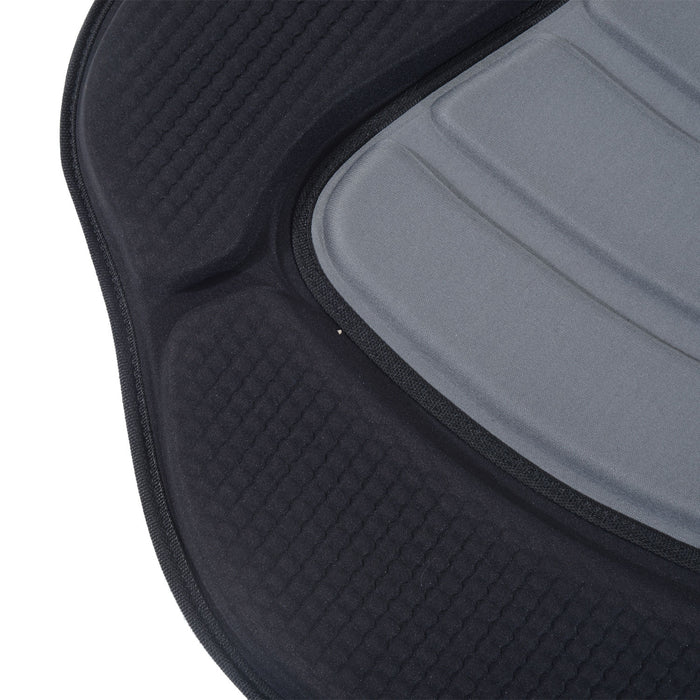 Detachable High Back Canoe/Kayak Seat - Black Comfortable Padded Chair for Paddling - Ideal for Long Kayaking Trips