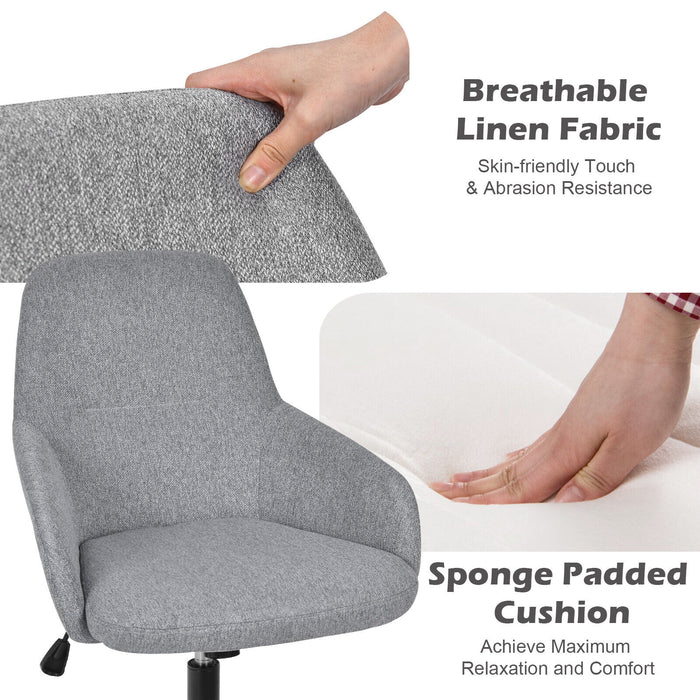 Office Essentials - Reclining Backrest Home Office Chair - Ideal for Comfort and Flexibility During Work Hours