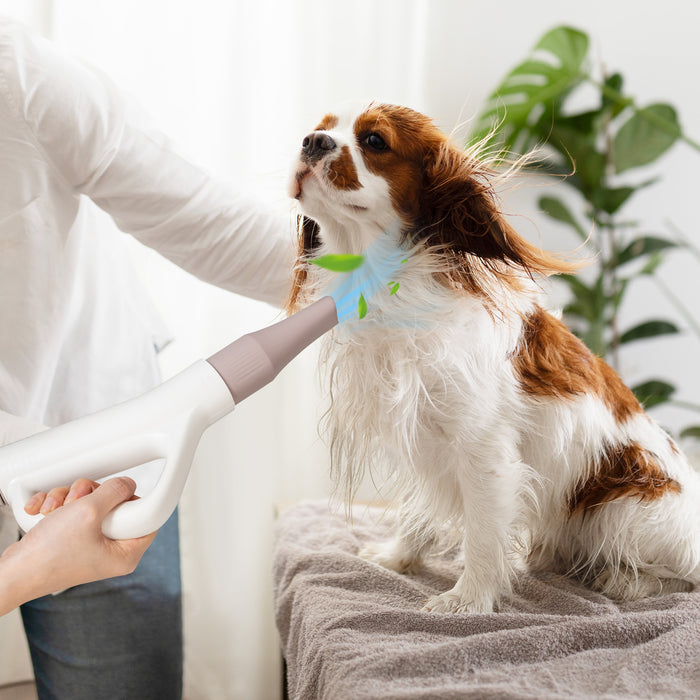 Pet Groom Pro - Dog and Cat Hair Blower with Negative Ion Technology - Ideal for Pet Hair Management and Fur Smoothing