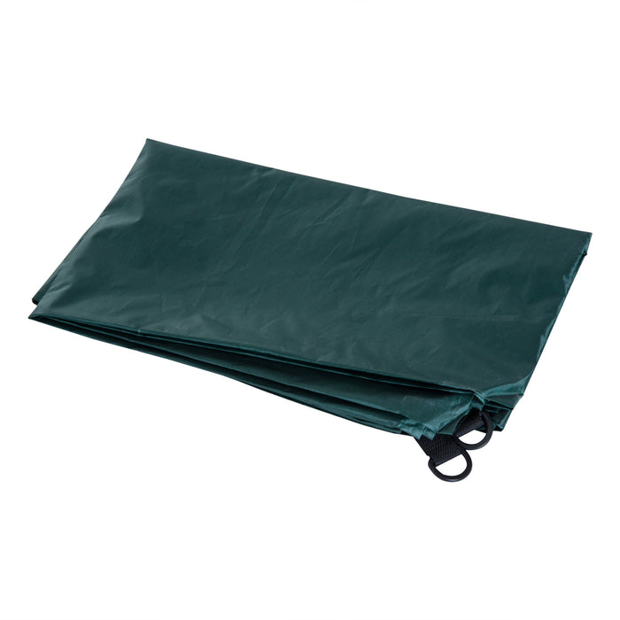 Fishing Umbrella with 2.2M Span and Side Protection - Weather-Resistant Dark Green Parasol - Ideal for Anglers and Outdoor Enthusiasts