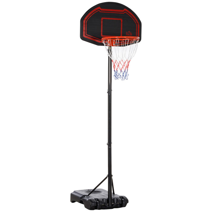 Adjustable Basketball Hoop Stand with Mobility - Wheeled Design & Heavy-Duty Stability - Ideal for Home & Recreational Use