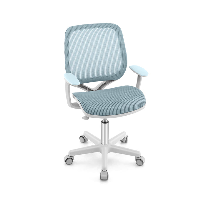 Functional Kids' Study Chair with Ergonomic Design - Breathable Mesh Back and Adjustable Features - Ideal for Comfortable Seating and Improved Posture in Children