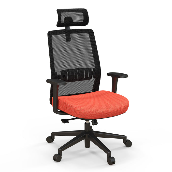 Comfort Design - Ergonomic Office Chair for Workspace, Study and Conference Room - Ideal for Enhanced Posture and Reduced Back Strain