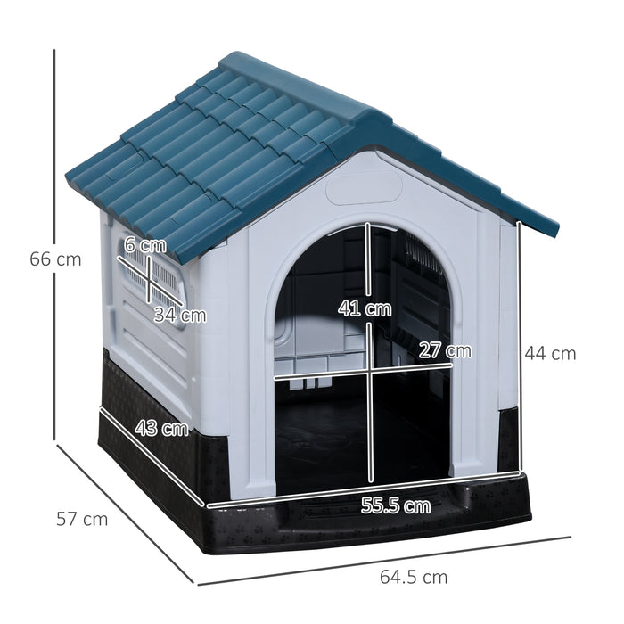 Miniature Dog Outdoor Kennel - Weatherproof Shelter for Small Breeds - Ideal Comfortable Home for Patio or Garden