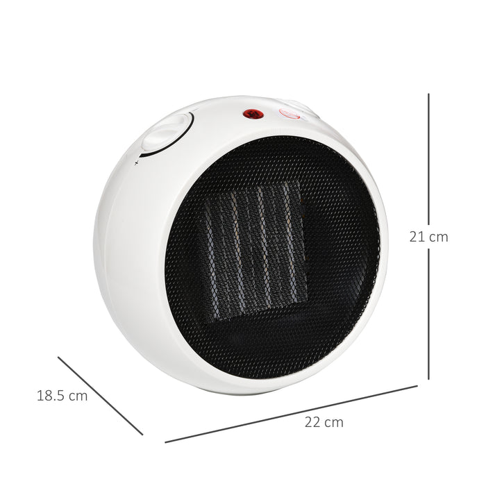 Ceramic Electric Portable Heater – 3 Heating Modes with Adjustable Temperature & Safety Features – Ideal for Small Spaces & Personal Warmth