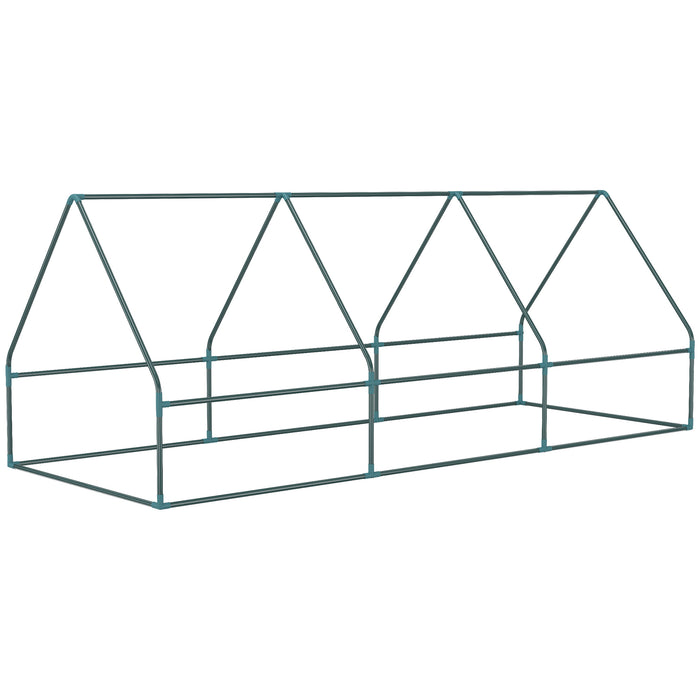 Portable Polytunnel Greenhouse - 240x90x90cm with Ventilated Mesh Windows - Ideal for Indoor and Outdoor Gardening