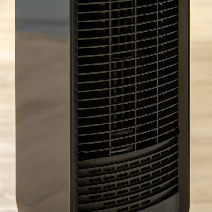 39" Oscillating Tower Fan - 3 Speed Settings, 12-Hour Timer, LED Control Panel - Ideal for Bedroom Cooling with Remote Access