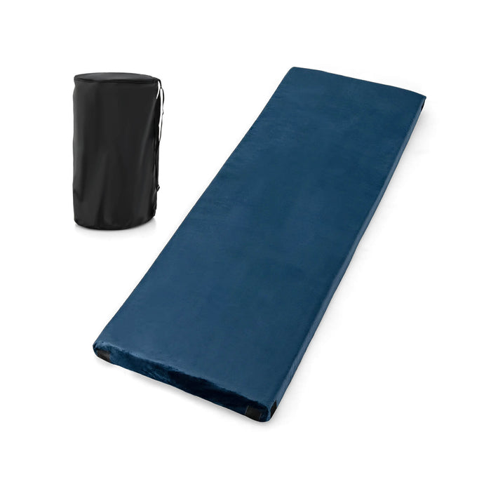 Memory Foam Camping Mat Portable 6.5cm Thick Roll Up Sleep Pad