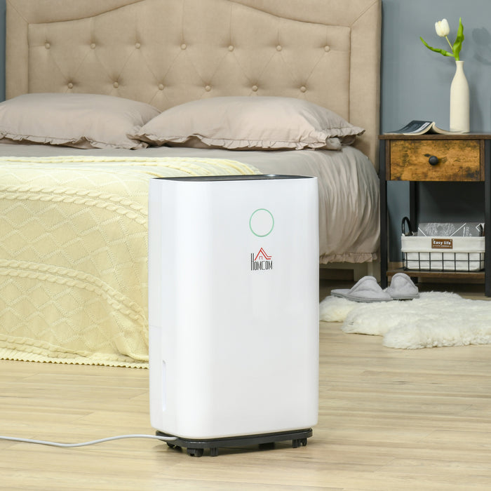 4000ML Portable Dehumidifier with 3 Modes - Quiet 16L/Day Electric Moisture Remover for Laundry Room, Bedroom, Basement - Ideal for Home Humidity Control