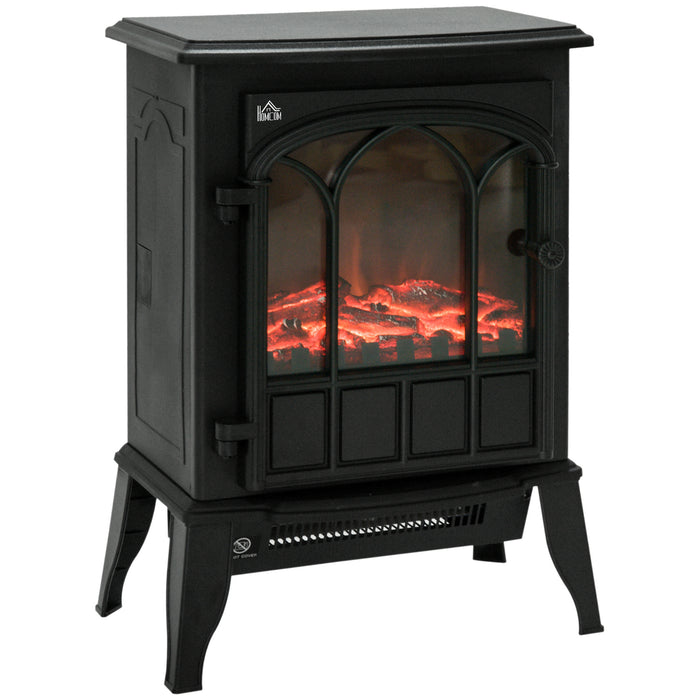 Electric Fireplace Heater 1000W/2000W - Freestanding and Portable Warmth - Ideal for Cozy Indoor Spaces