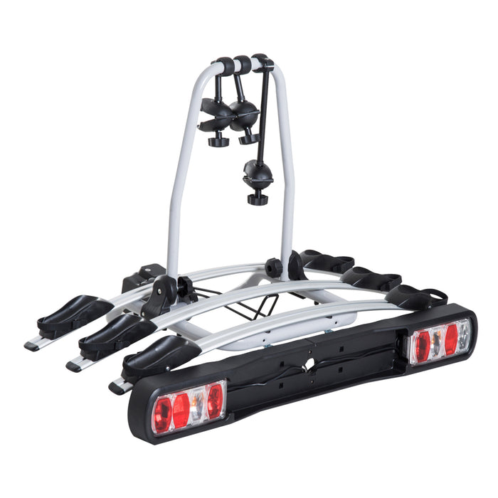 Bike Rear Mount Storage Solution - Durable Bicycle Carrier Rack for Efficient Cargo Handling - Ideal for Touring and Commuting Cyclists