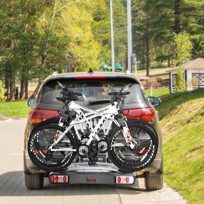 Bike Rear Mount Storage Solution - Durable Bicycle Carrier Rack for Efficient Cargo Handling - Ideal for Touring and Commuting Cyclists