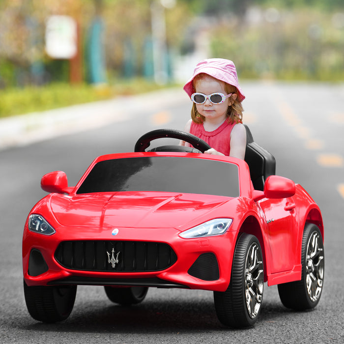 12V Electric Ride On Car - Ideal Toy for 3+ Years Old Boys and Girls, Color Red - Fun Solution for Kids' Outdoor Playtime