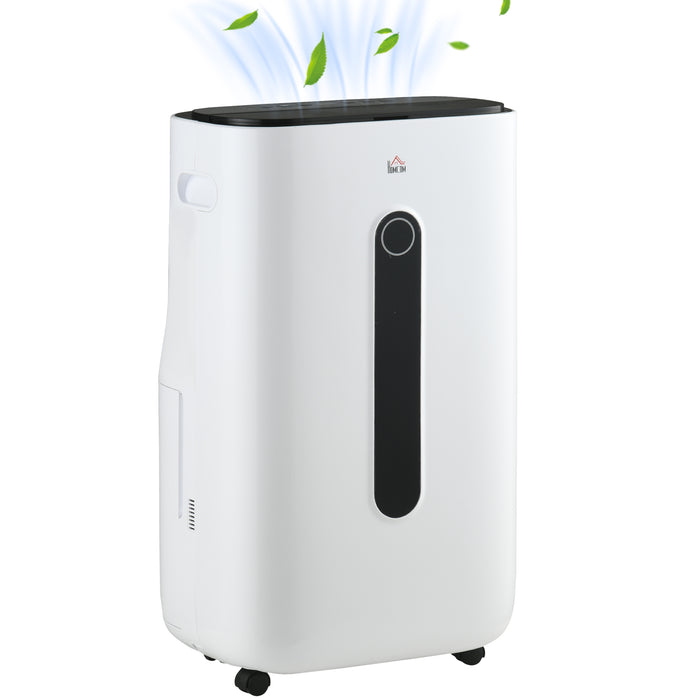 6500mL Capacity Dehumidifier with Air Purifier - 24-Hour Timer, 4 Operating Modes, 22L Daily Extraction - Ideal for Home, Laundry Rooms, and Basements