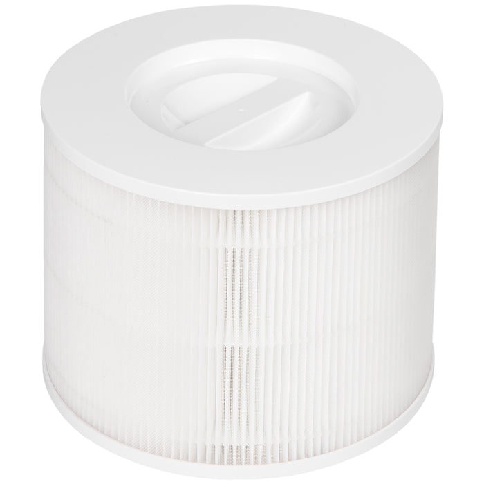 823-030V70WT Air Purifier Filters - 3-in-1 Pre-Filter, Activated Carbon, H13 HEPA Filtration - Ideal for Home Air Quality Enhancement, Single White Pack