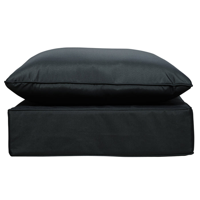 Outdoor Deep Seating Chair Cushion Set - Comfortable Patio Replacement Cushions - Ideal for Garden Furniture and Lawn Décor