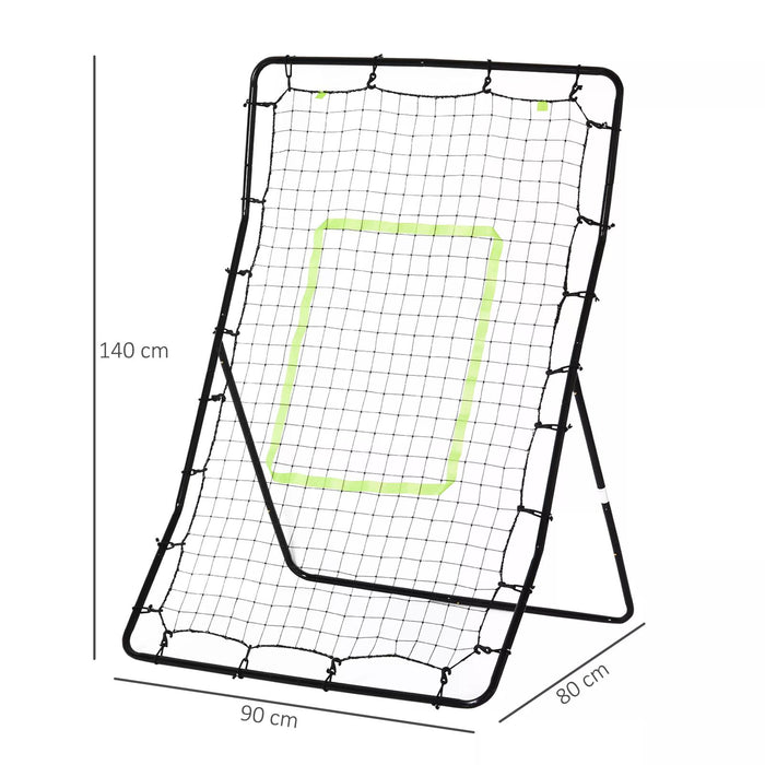 Soccer Football Rebounder Net - Spot Target Ball Training Gear for Skill Improvement - Ideal for Coaches and Players Practice Equipment