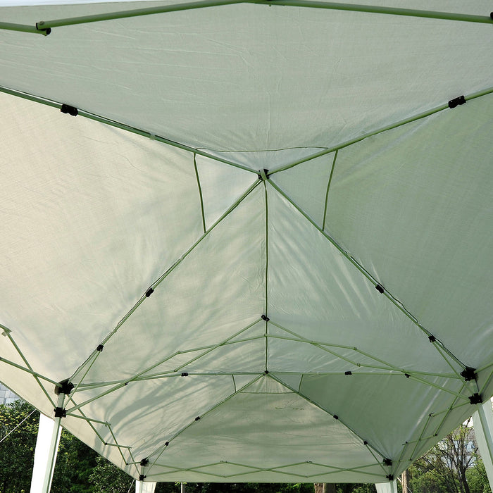 Deluxe Pop Up Gazebo - 6m x 3m White Marquee for Outdoor Events - Perfect Shelter for Parties, Markets, and Garden Gatherings