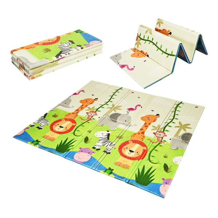 XL Foam Play Mat - Waterproof, Portable with Carrying Bag - Ideal for Kids Indoor and Outdoor Playtime Fun