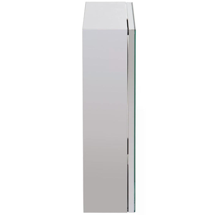 Stainless Steel Mirror Cabinet - Wall-mounted Bathroom Storage with 300mm Width - Space-Saving Solution for Toiletries and Essentials