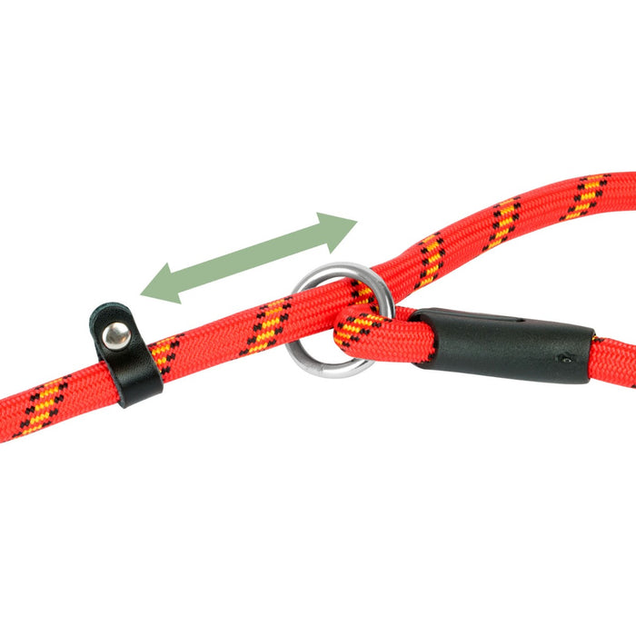 Red Adjustable Canine Leash - 1.5m Durable Safety Lead for Dogs - Perfect for Training & Walking Your Pet