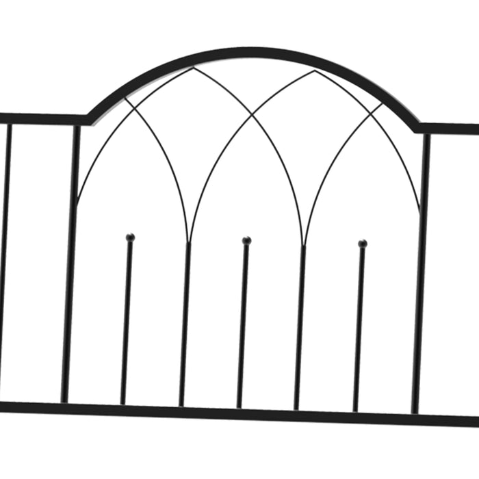 Outdoor Metal Garden Arch with Integrated Bench - Rose Trellis Pergola Design for Climbing Plants - Antique-Style 2-Seater Patio Seating for Relaxation and Garden Beautification