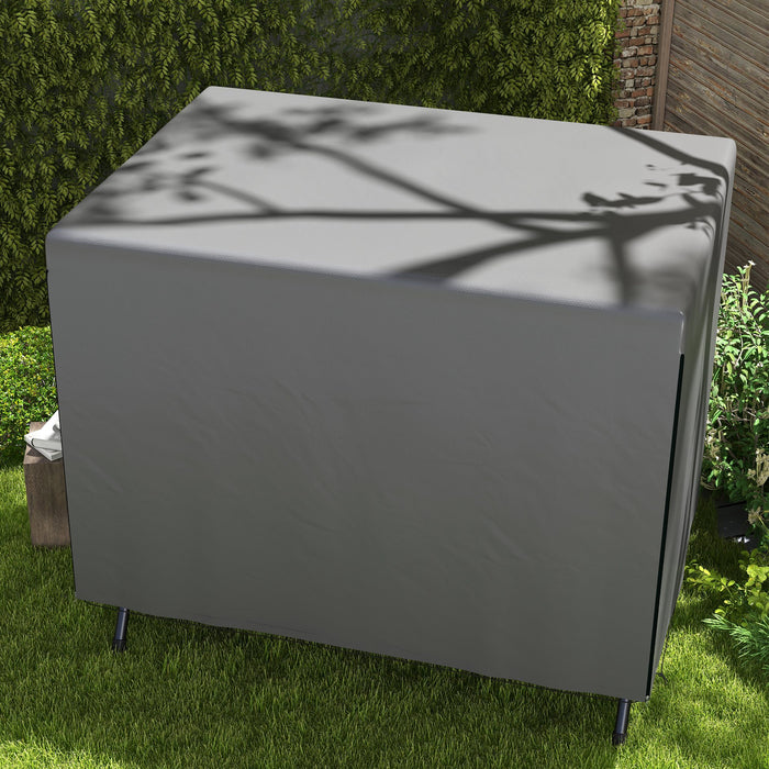 Outdoor Patio Swing Chair Bench Cover - Waterproof, Anti-UV Garden Furniture Protection - Fits 215x155x150 cm, Ideal for Weatherproofing Seating Areas