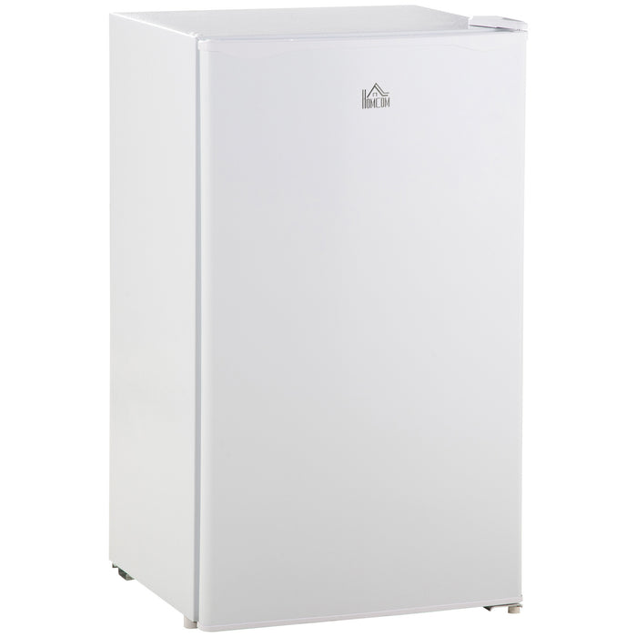 91L Under Counter Refrigerator with Chiller Box - Reversible Door, Adjustable Thermostat, Quiet 40dB Operation, 47.5cm Width - Ideal for Small Spaces & Quiet Environments